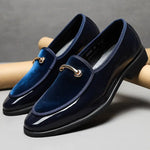 Men's Classic Leather Slip-On Footwear