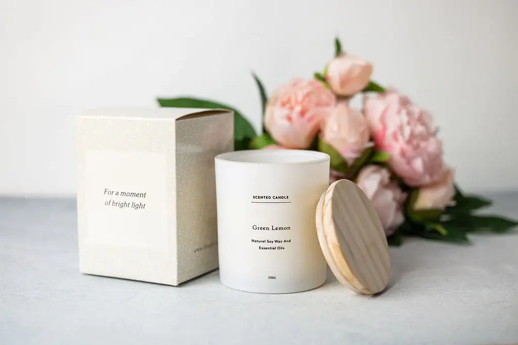 Eucalyptus Peppermint Scented Candles Gift Set