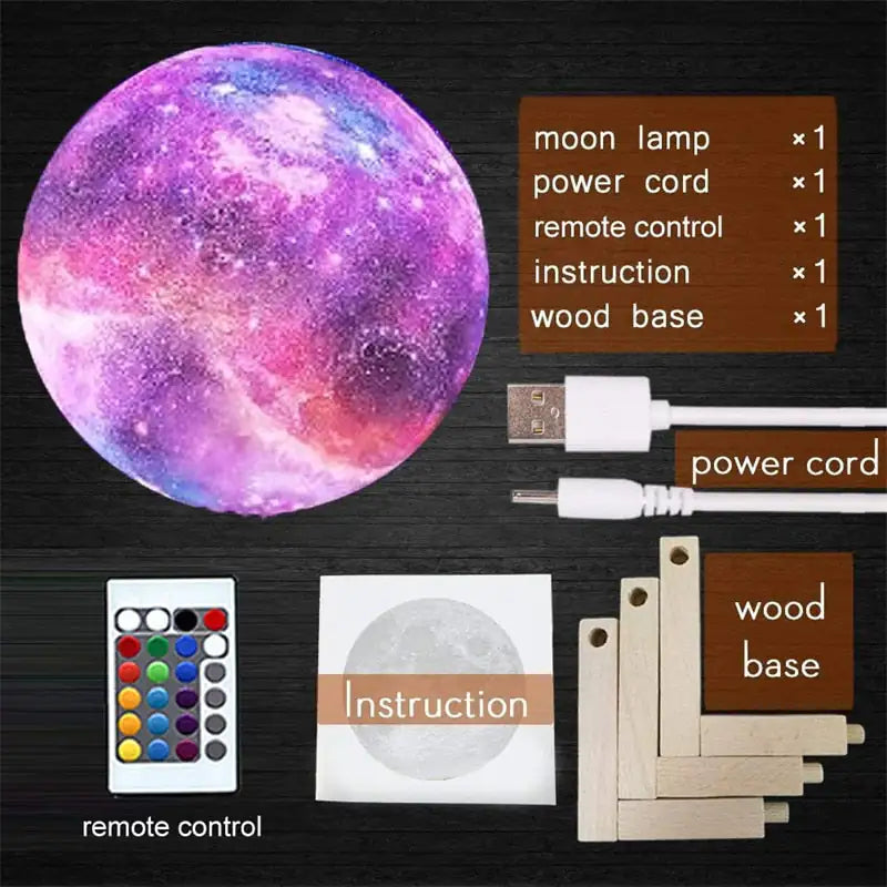Cosmic Radiance Lunar Lamp