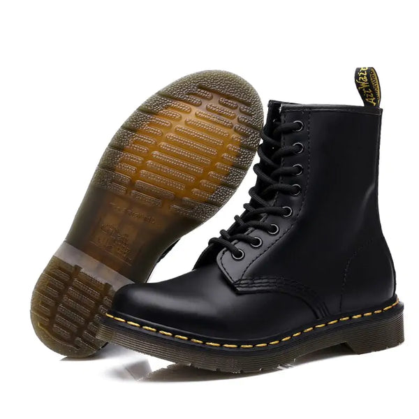Unisex Essential Ankle Leather Boots