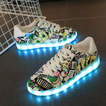 Glowing Sneakers