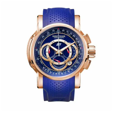 Men's RT Designer Sport Rose Gold Watch