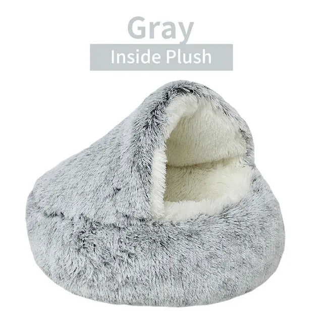 Velvet Snuggle Pet Bed
