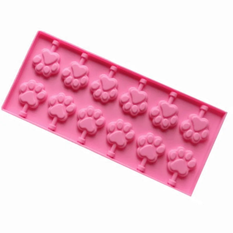 Silicone Lollipop Chocolate Candy Molds