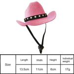 Pets Star Cowboy Cat Dog Hat