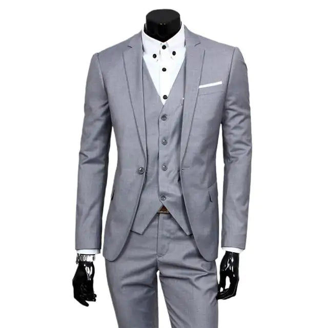 Classic Business Slim Fit Suit