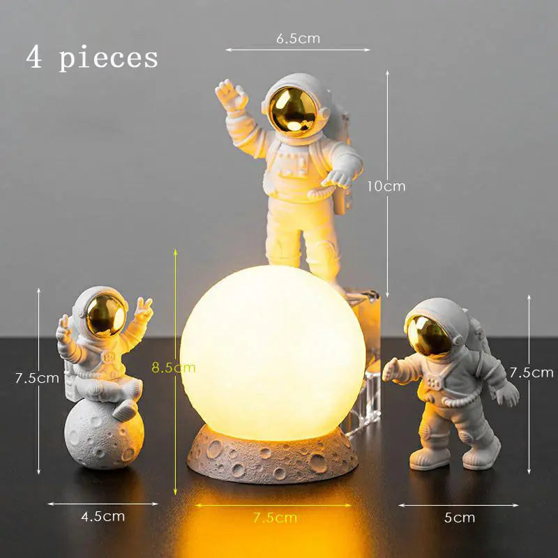 Astronaut Ornament Yellow Ambient Light