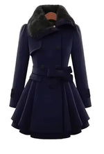 Women's Double-Breasted Padded Coat