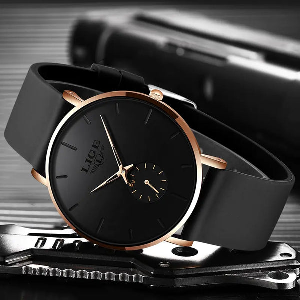 LIGE New Fashion Men's Watch