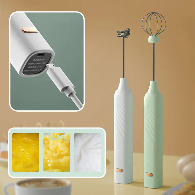 USB Rechargeable Electric Milk Frother