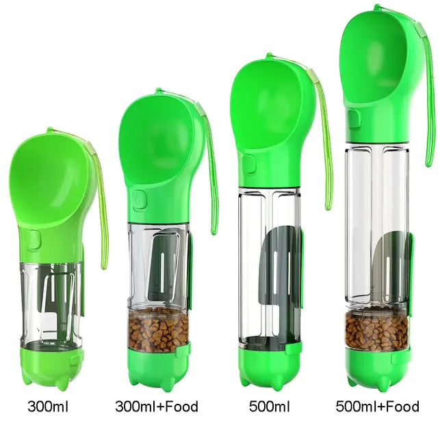 Multifunction Water Food Feeder Pet Bottle