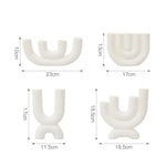 Crafted Ceramic Candlestick Holder