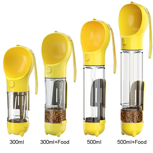 Multifunction Water Food Feeder Pet Bottle