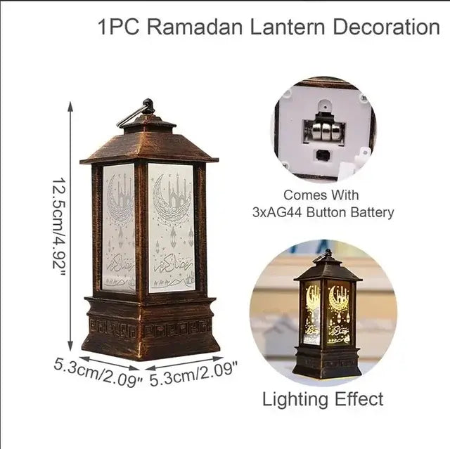 Ramadan Wind Lights Home Decor