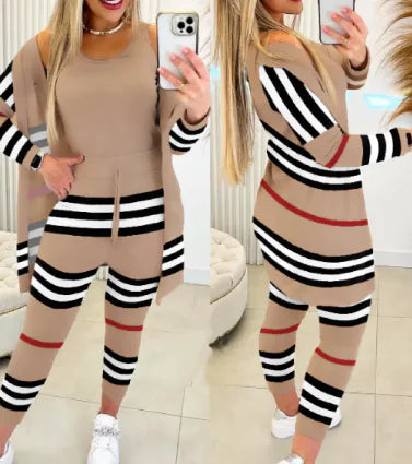 Women's Printed Casual Suit Set