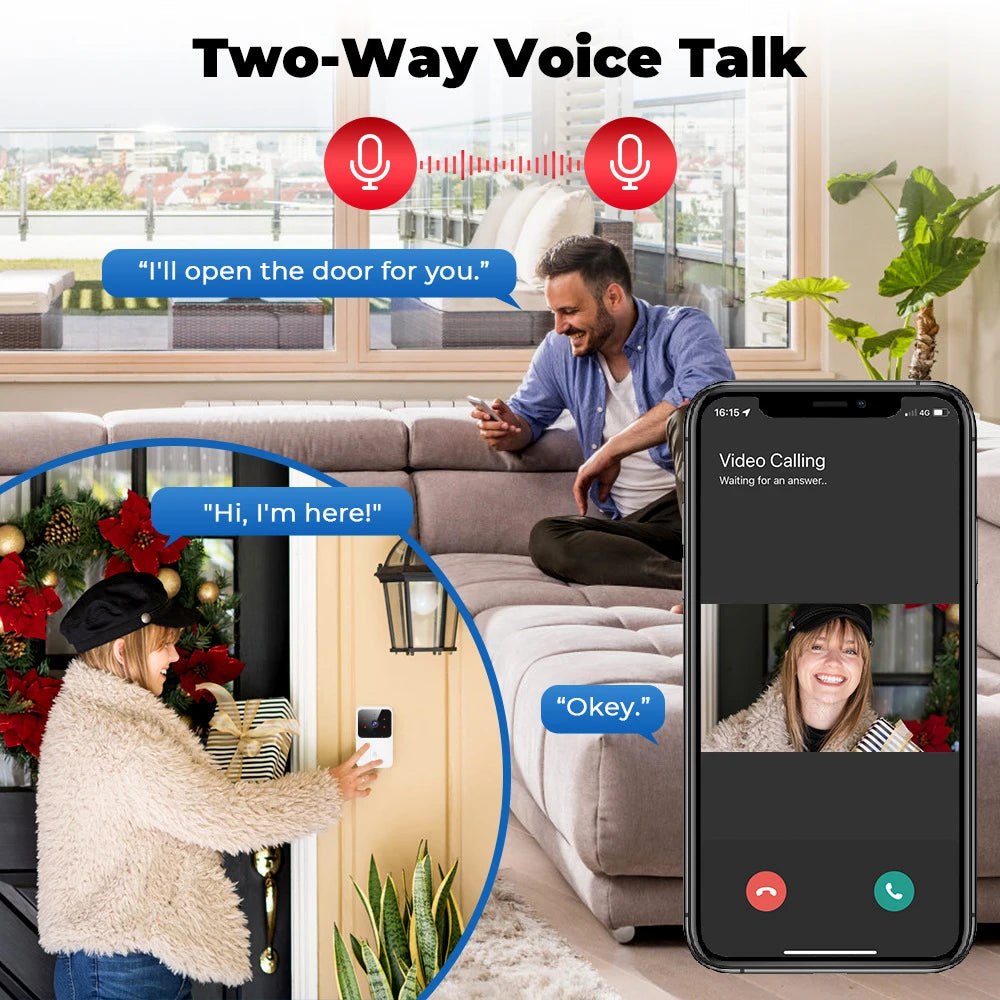 Wireless Video Camera Doorbell