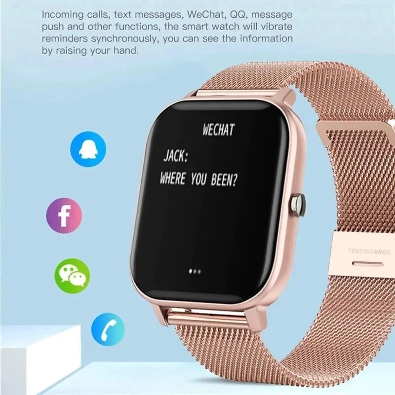 IP67 Touch Call Fitness Smartwatch