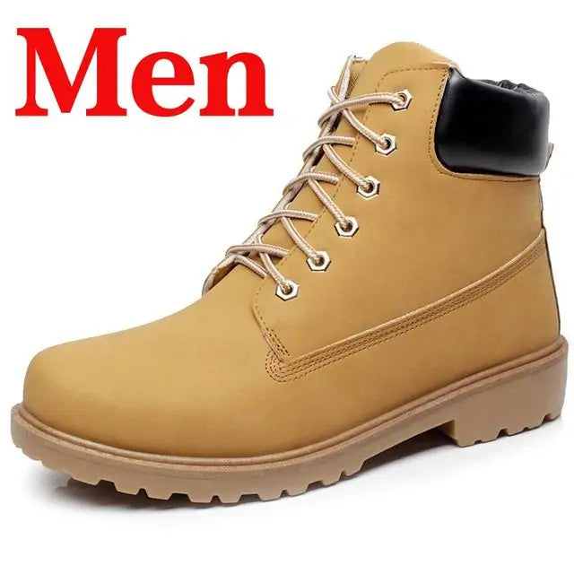 Men's Insulated Outdoor Snow Boots