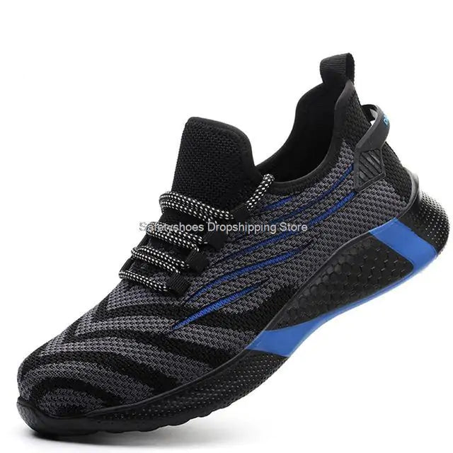 Durable Lightweight Steel Toe Sneakers