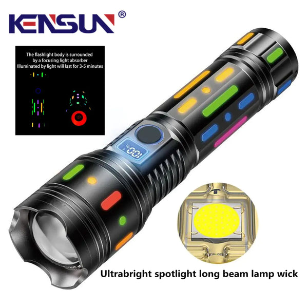 High-Power Bright Flashlight