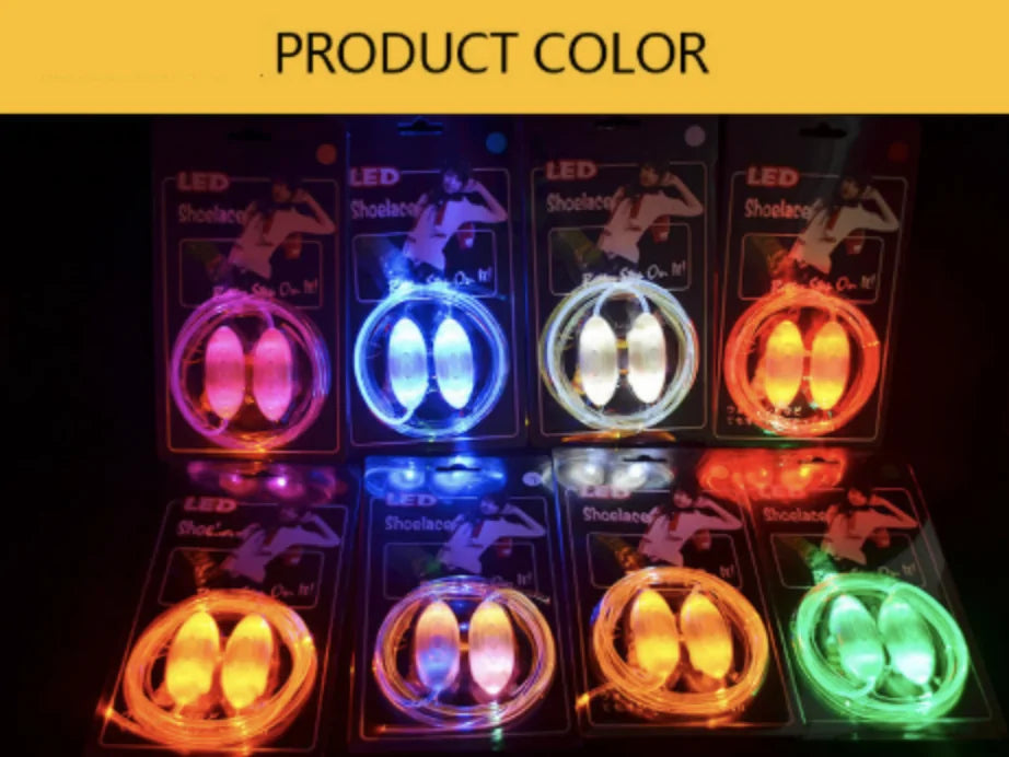 Illuminated Athletic Shoe Laces