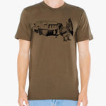 American Travel Chicken Canvas T-Shirt