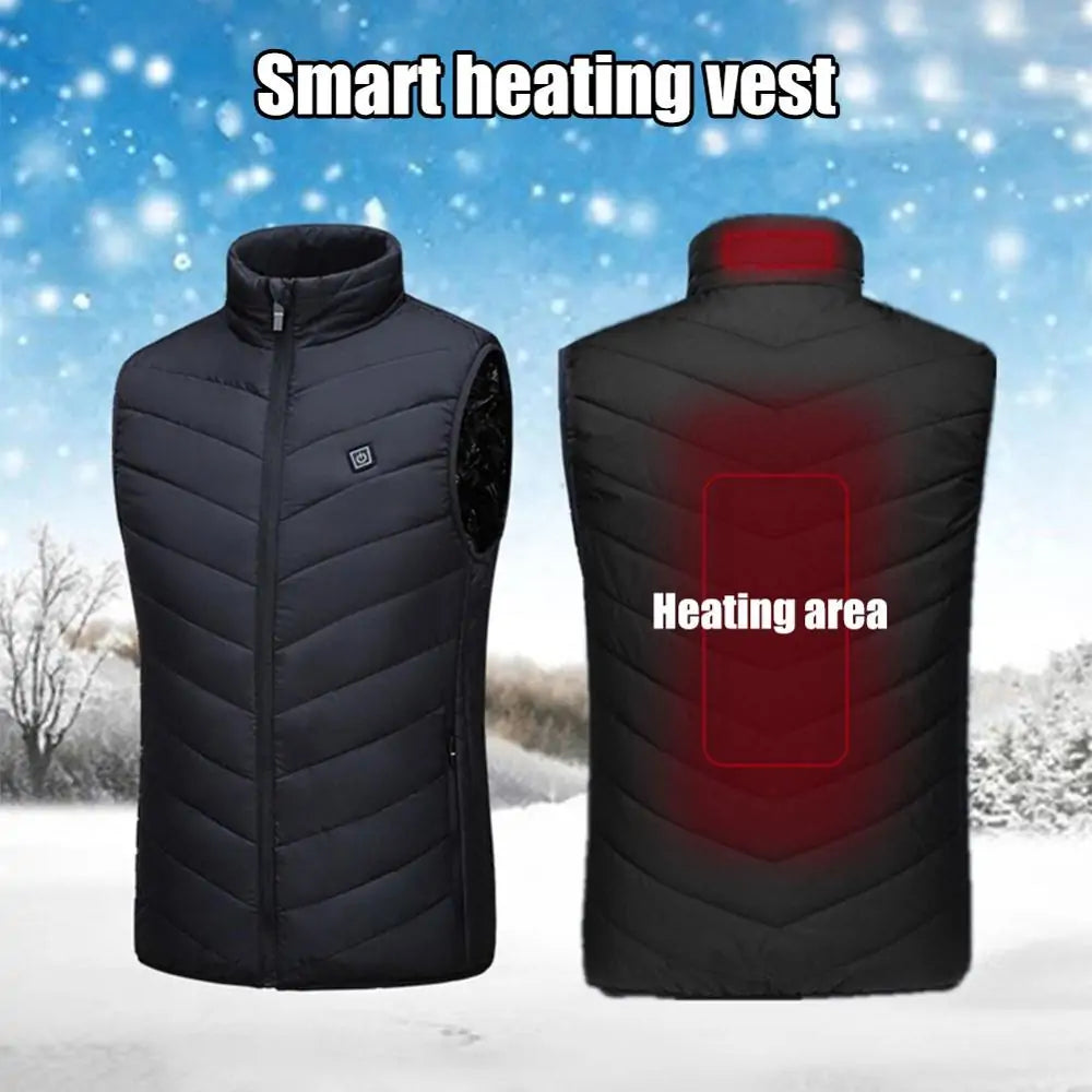 USB Rechargeable Smart Heating Vest