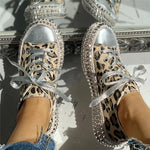 Women's Leopard Canvas Shoes