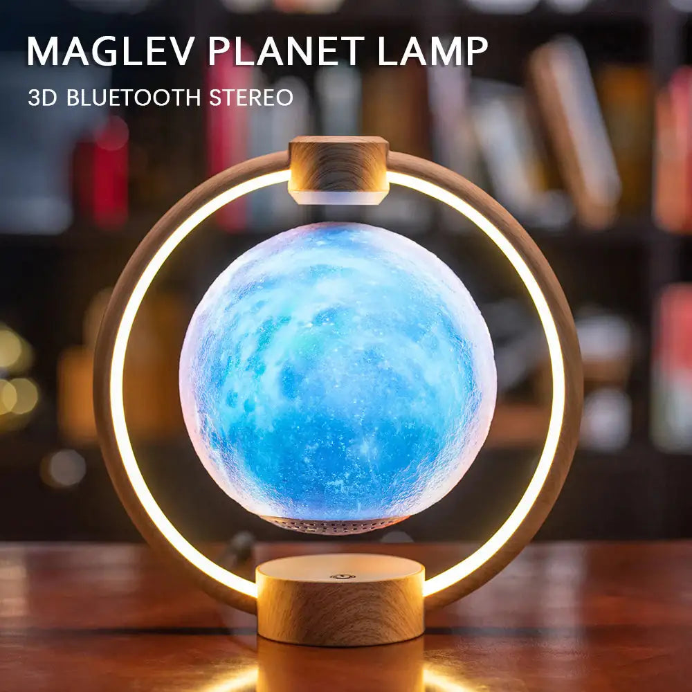 Maglev 3D Bluetooth Speaker Planet Lamp