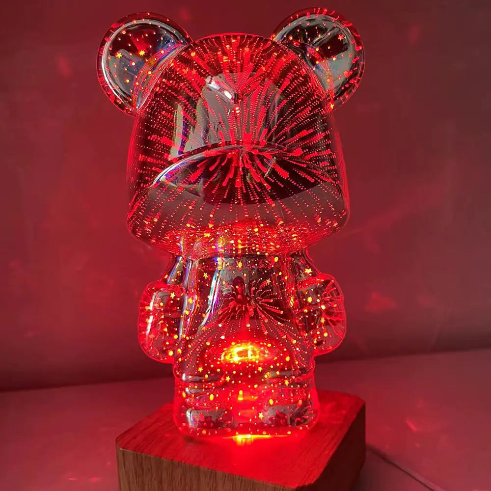 3D Fireworks Night Lamp