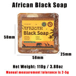 Organic Handmade African Black Soap Bar