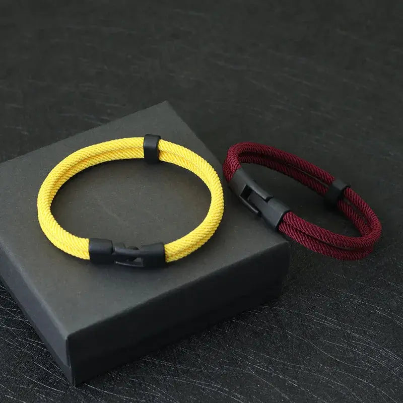 Men's Double Layer Fashion Bracelet