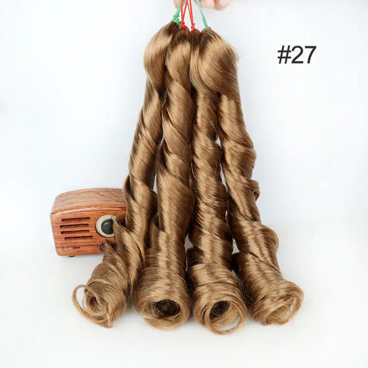 Spiral Curl Synthetic Hair Braids