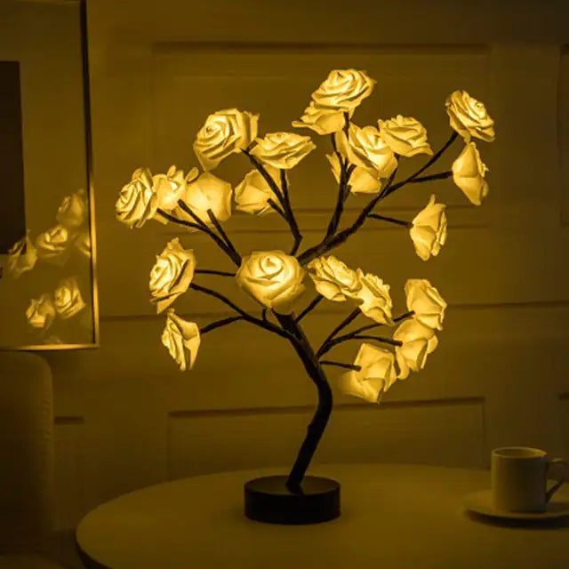 LED rose tree