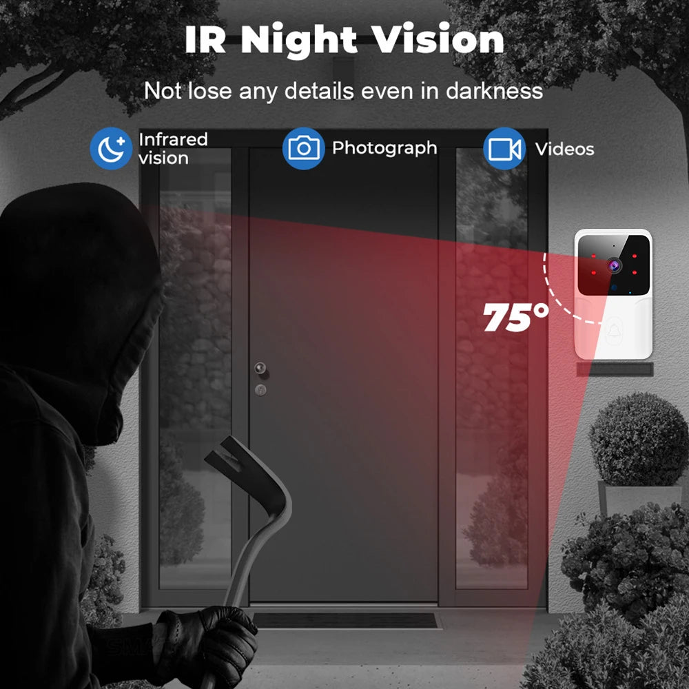 Wireless Video Camera Doorbell