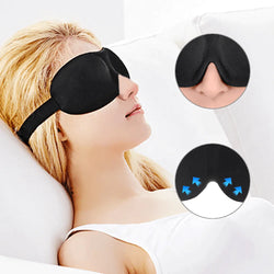 3D Sleep Mask for Comfortable Night's Rest