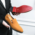 Signature Dandelion Red Bottom Leather Shoes