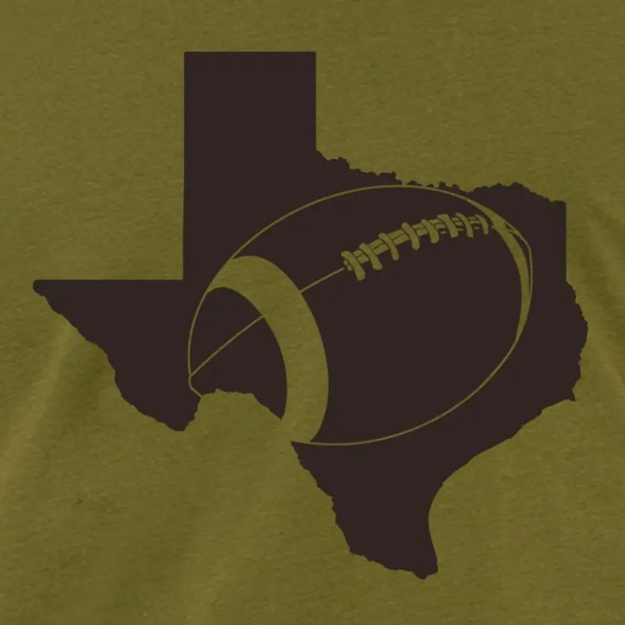 Texas Football Bella Canvas T-Shirt