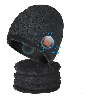 Beanie Headphone Speaker Mic