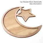 Islamic Holy Month Wooden Platter