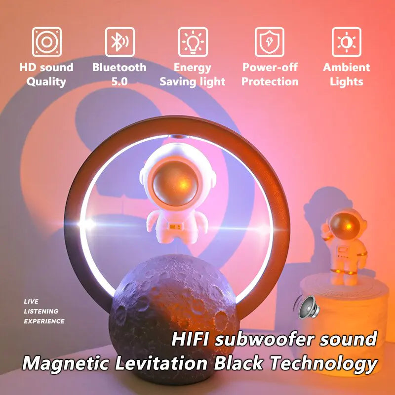 Magnetic Levitating Bluetooth Speaker