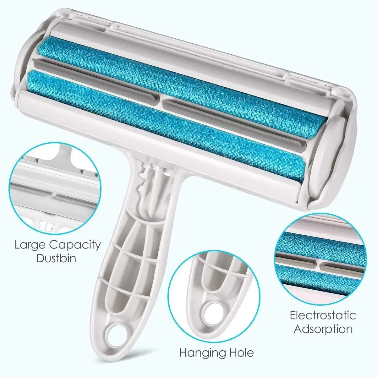 Mess-Free Pet Hair Grooming Roller