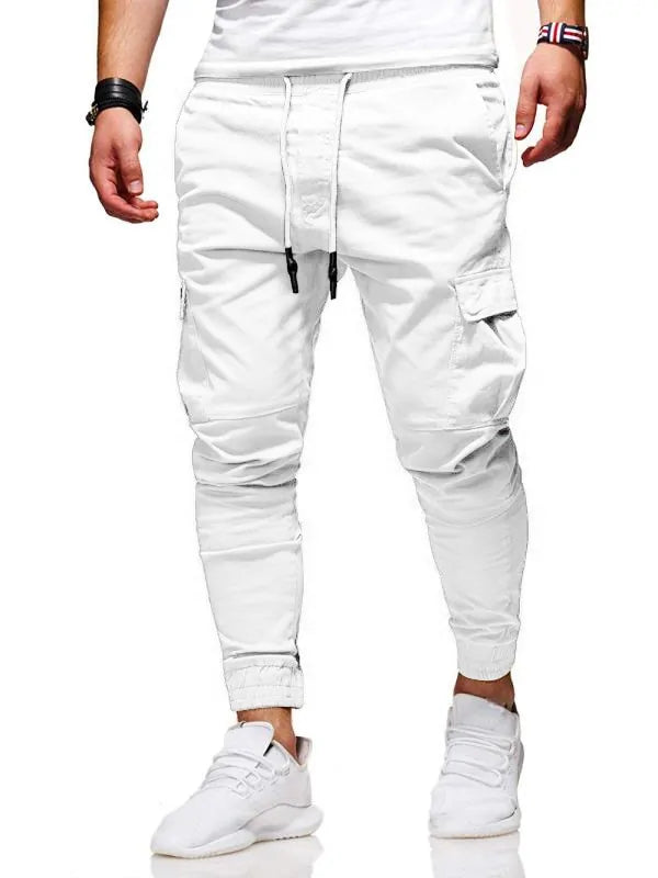 "Men's Streetwear Joggers with Pockets"