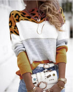 Chic and Bold: Leopard Print Sweater