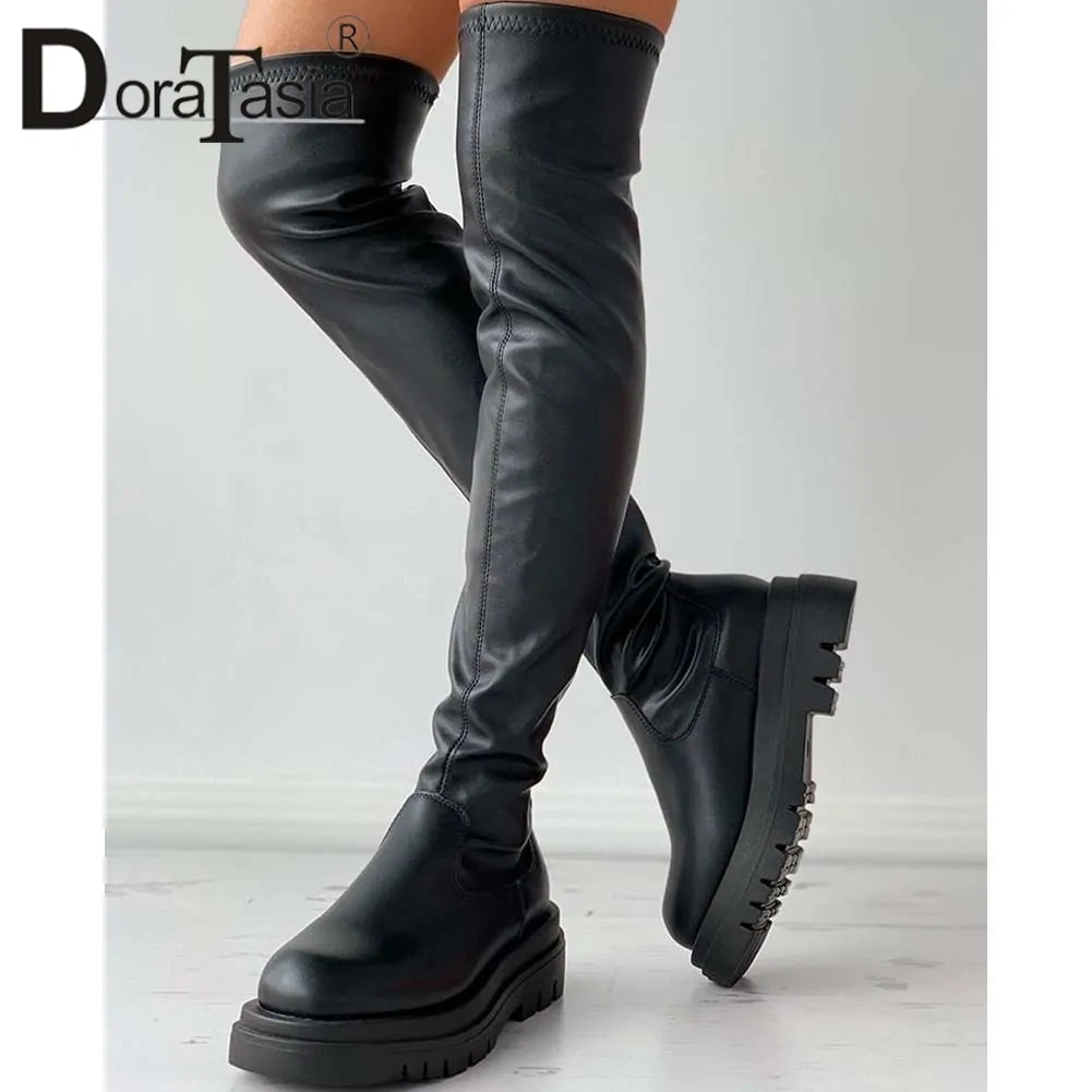 Women's Thigh Platform High Boots