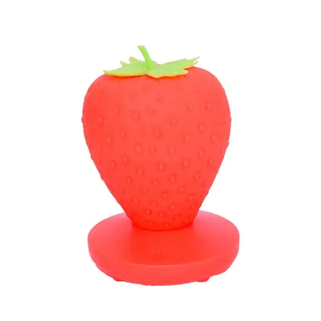 LED Strawberry Decor Desk Lamp