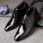 Men's Bariese Glossy Leather Shoes