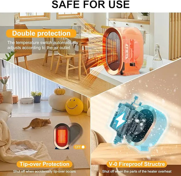 Swocky 1200W Ceramic Portable Heater