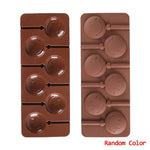 STOMART.CO.UK Silicone Lollipop Molds Chocolate Cake Molds Lollipop Molds SIlicone Bakeware Free Text