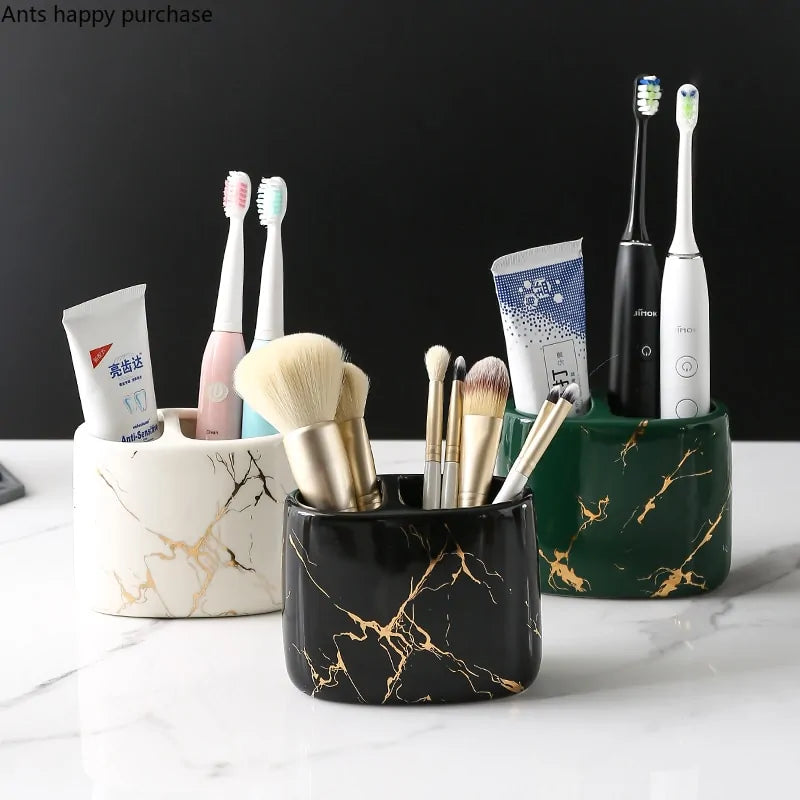 Bathroom Ceramic Holder and Organizer